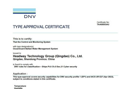 ׼ȣƽ̨ѹˮϵͳDNV֤!